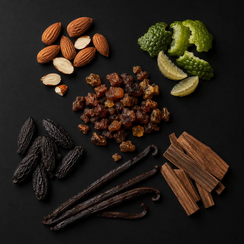 Vela aromática Myrrh & Tonka · Dulce y resinosa · STUDIO