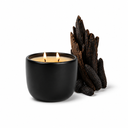 Vela aromática ZENUM Oud & Tonka · colección SCULPT